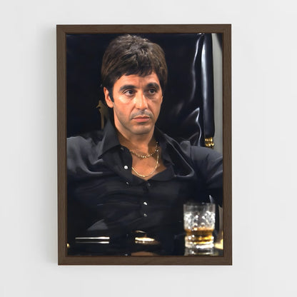 ap-al pacino-4 cadre Bois foncé