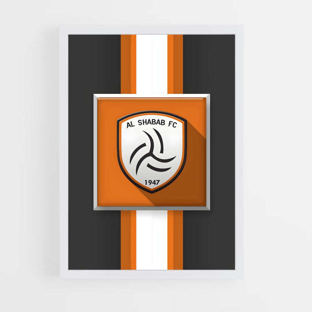 ap-al shabab fc-1 cadre Blanc