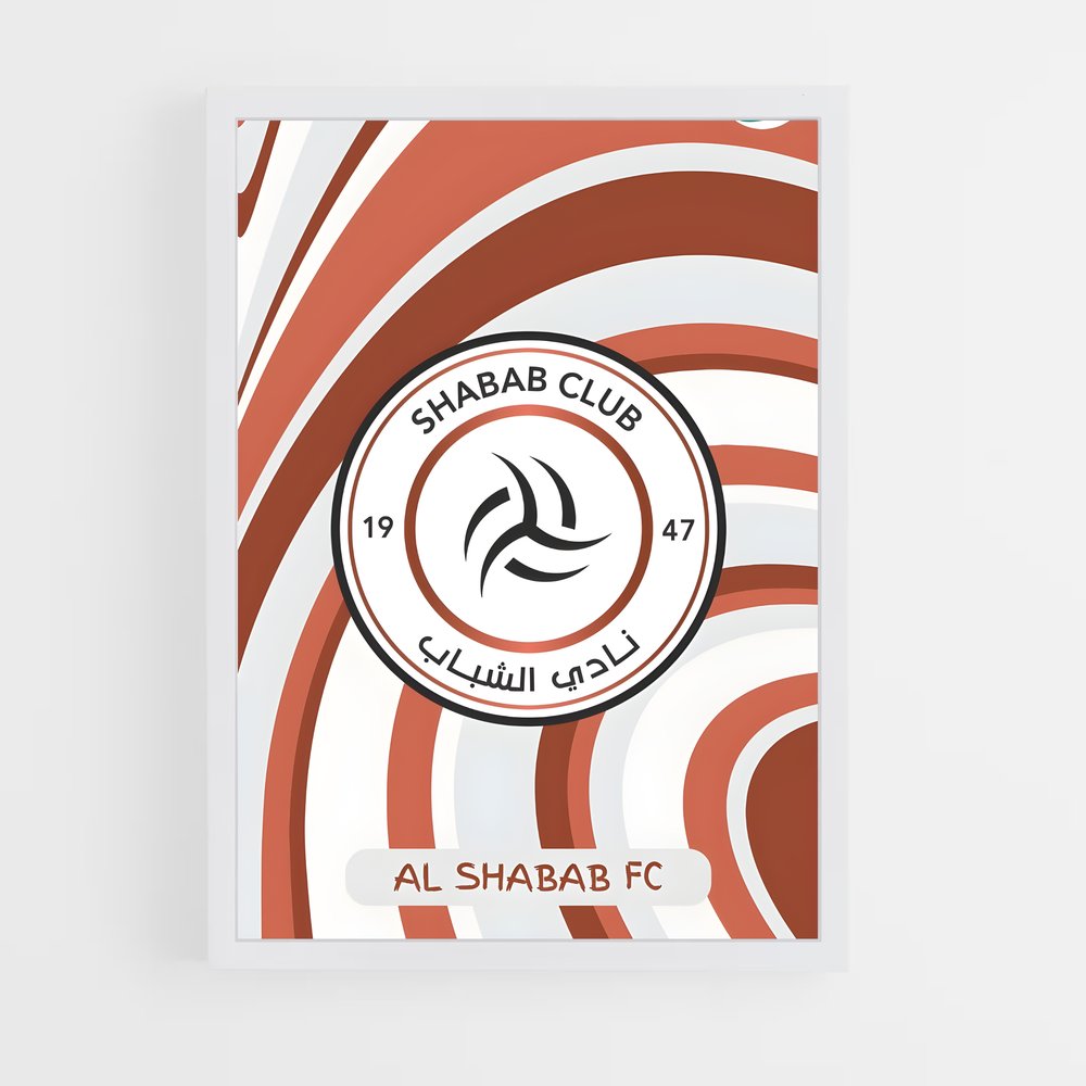 ap-al shabab fc-6 cadre Blanc