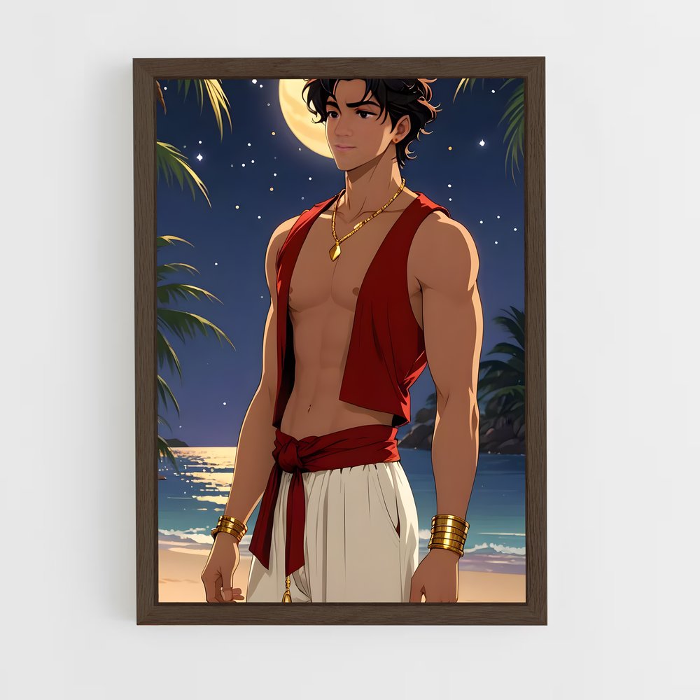 ap-aladdin-2 cadre Bois foncé