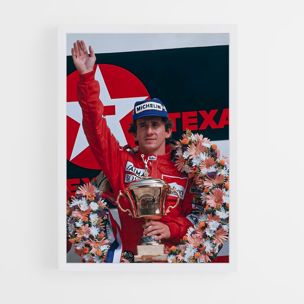 ap-alain prost-5 cadre Blanc