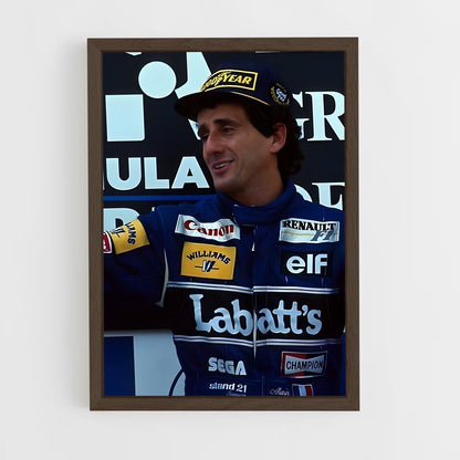 ap-alain prost-7 cadre Bois foncé