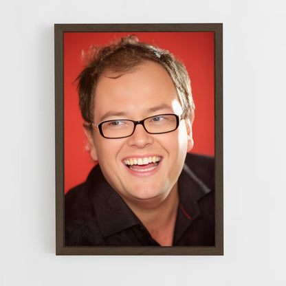 ap-alan carr-7 cadre Bois foncé