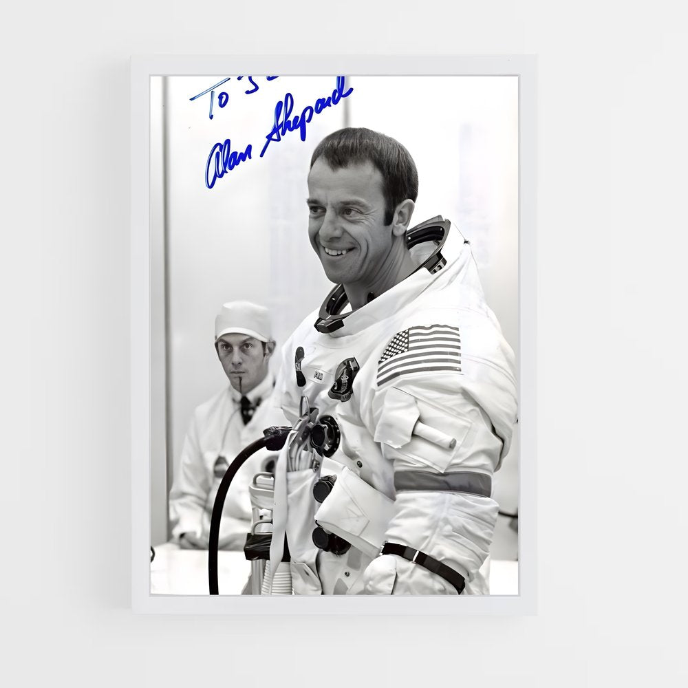 ap-alan shepard-1 cadre Blanc