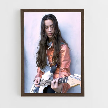 ap-alanis morissette-4 cadre Bois foncé