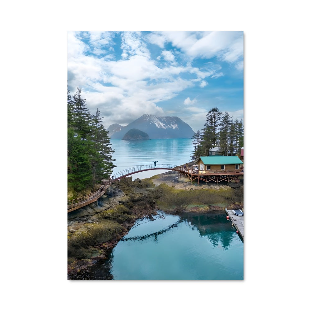 Poster Refuge des Fjords