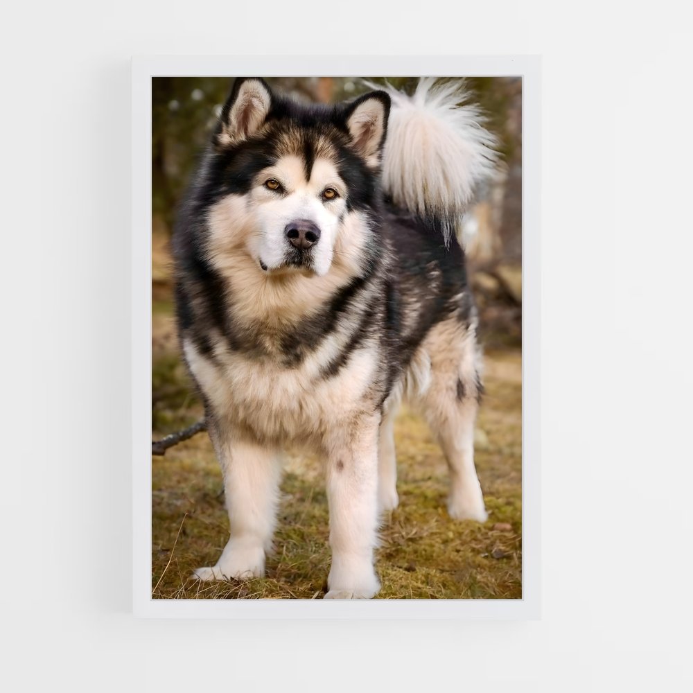ap-alaskan malamute-1 cadre Blanc