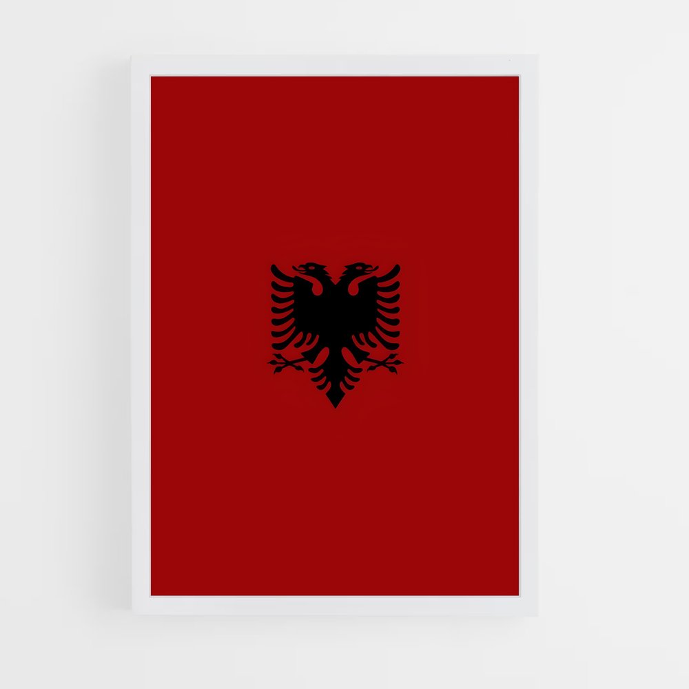 ap-albania flag-2 cadre Blanc