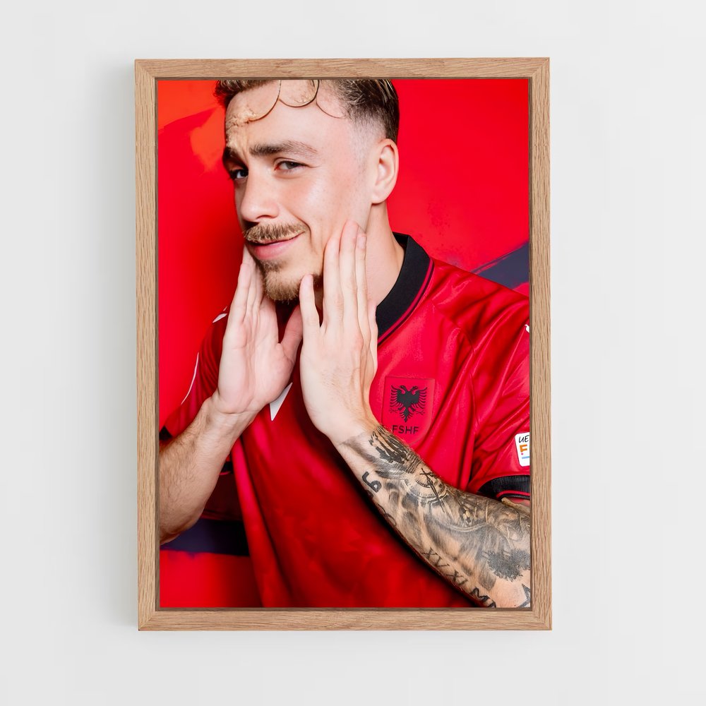ap-albania national football team-6 cadre Bois clair