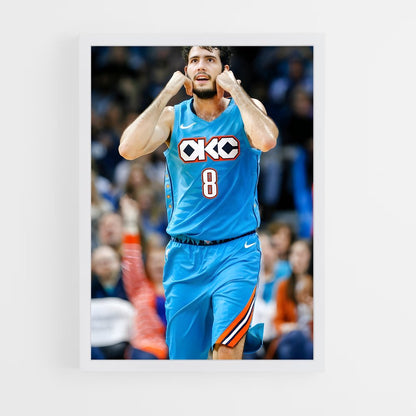 ap-alex abrines-2 cadre Blanc