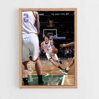 ap-alex abrines-4 cadre Bois clair