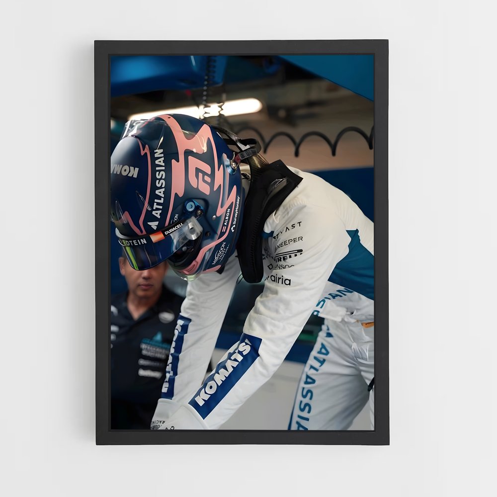 ap-alex albon-4 cadre Noir