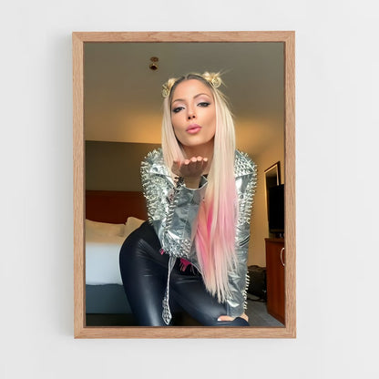 ap-alexa bliss-6 cadre Bois clair