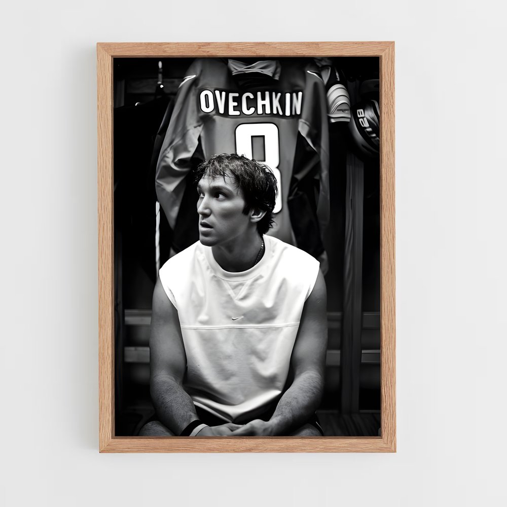 ap-alexander ovechkin-5 cadre Bois clair