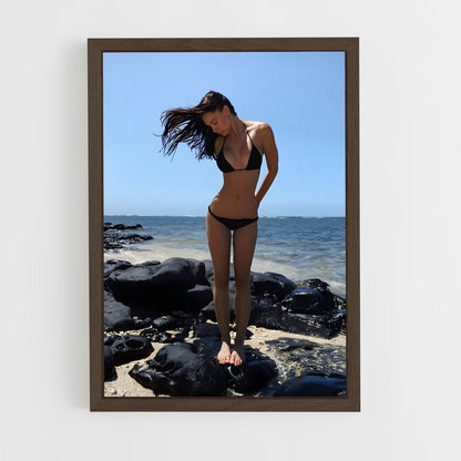 ap-alexis ren-12 cadre Bois foncé