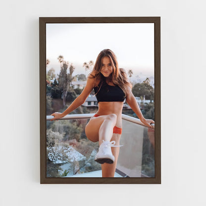ap-alexis ren-15 cadre Bois foncé
