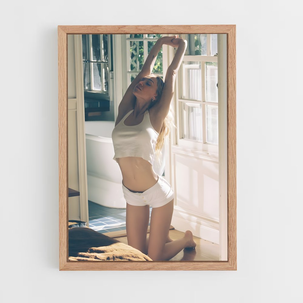 ap-alexis ren-17 cadre Bois clair