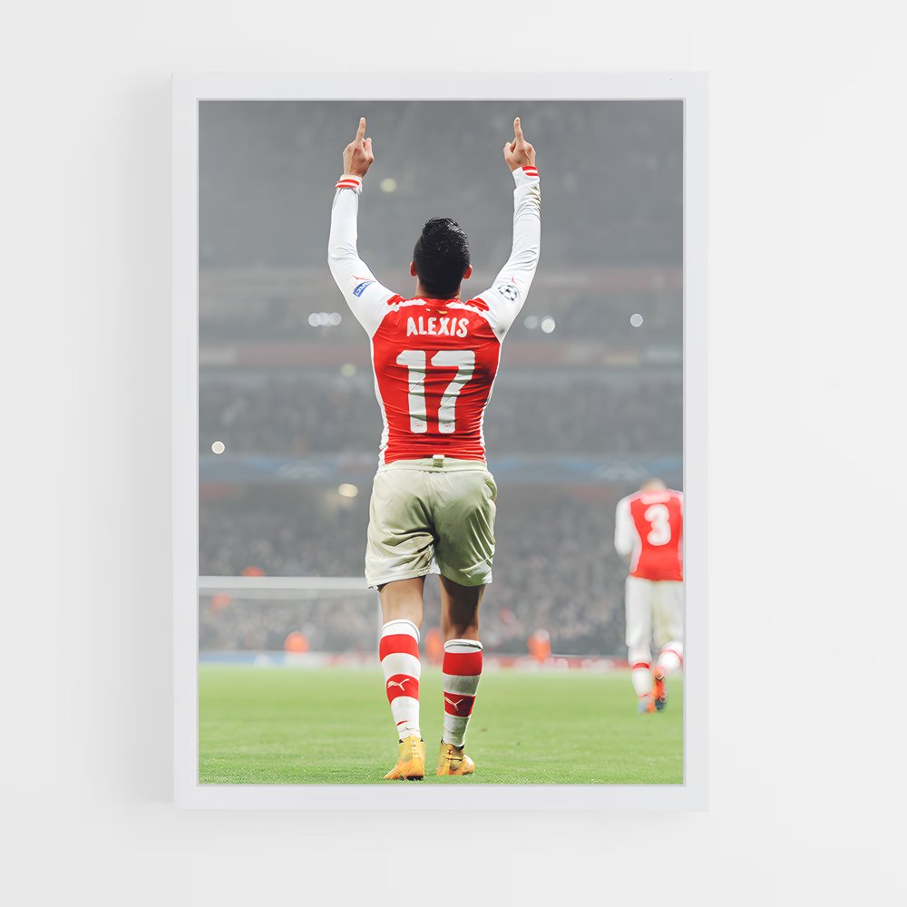 ap-alexis sanchez-4 cadre Blanc
