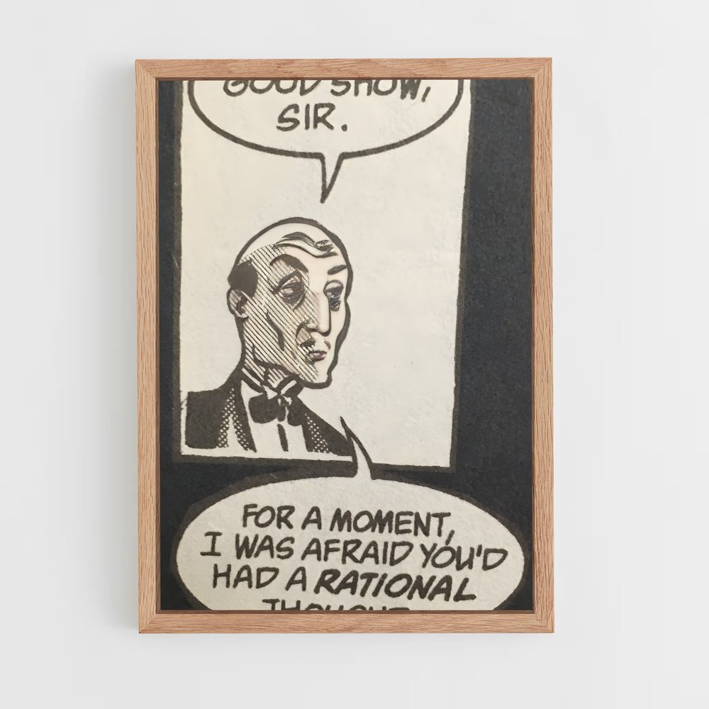 ap-alfred pennyworth-1 cadre Bois clair