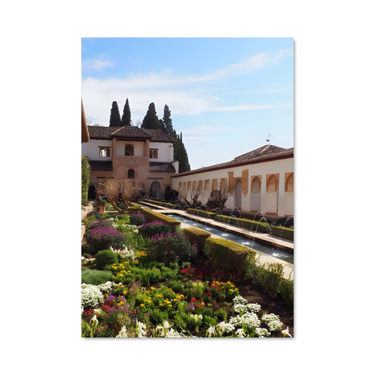 Poster Jardins d'Alhambra