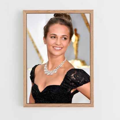 ap-alicia vikander-7 cadre Bois clair