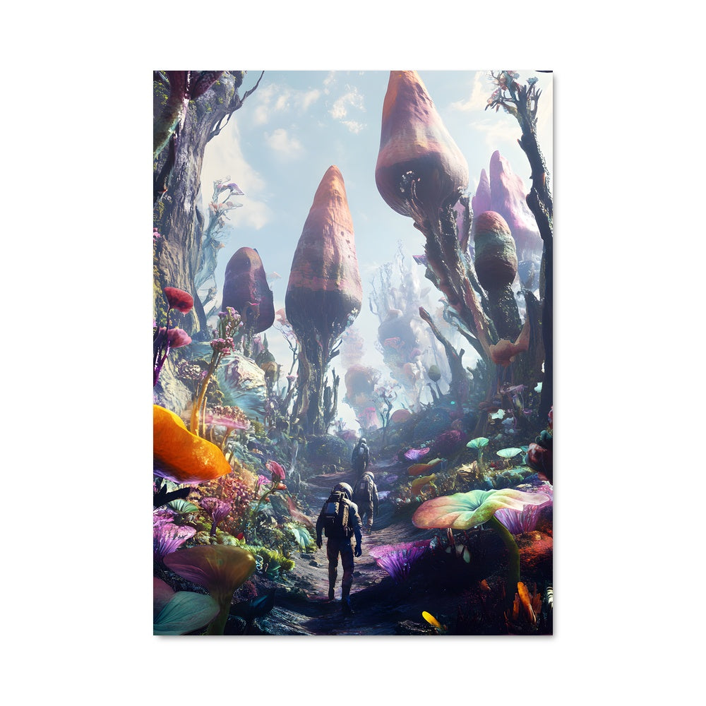 Poster Alien worlds 97329