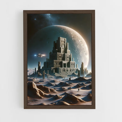 ap-alien civilization-12 cadre Bois foncé