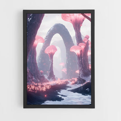 ap-alien landscape-1 cadre Noir