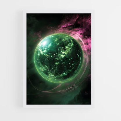 ap-alien planet-6 cadre Blanc