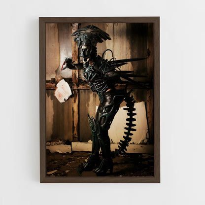 ap-alien queen-1 cadre Bois foncé