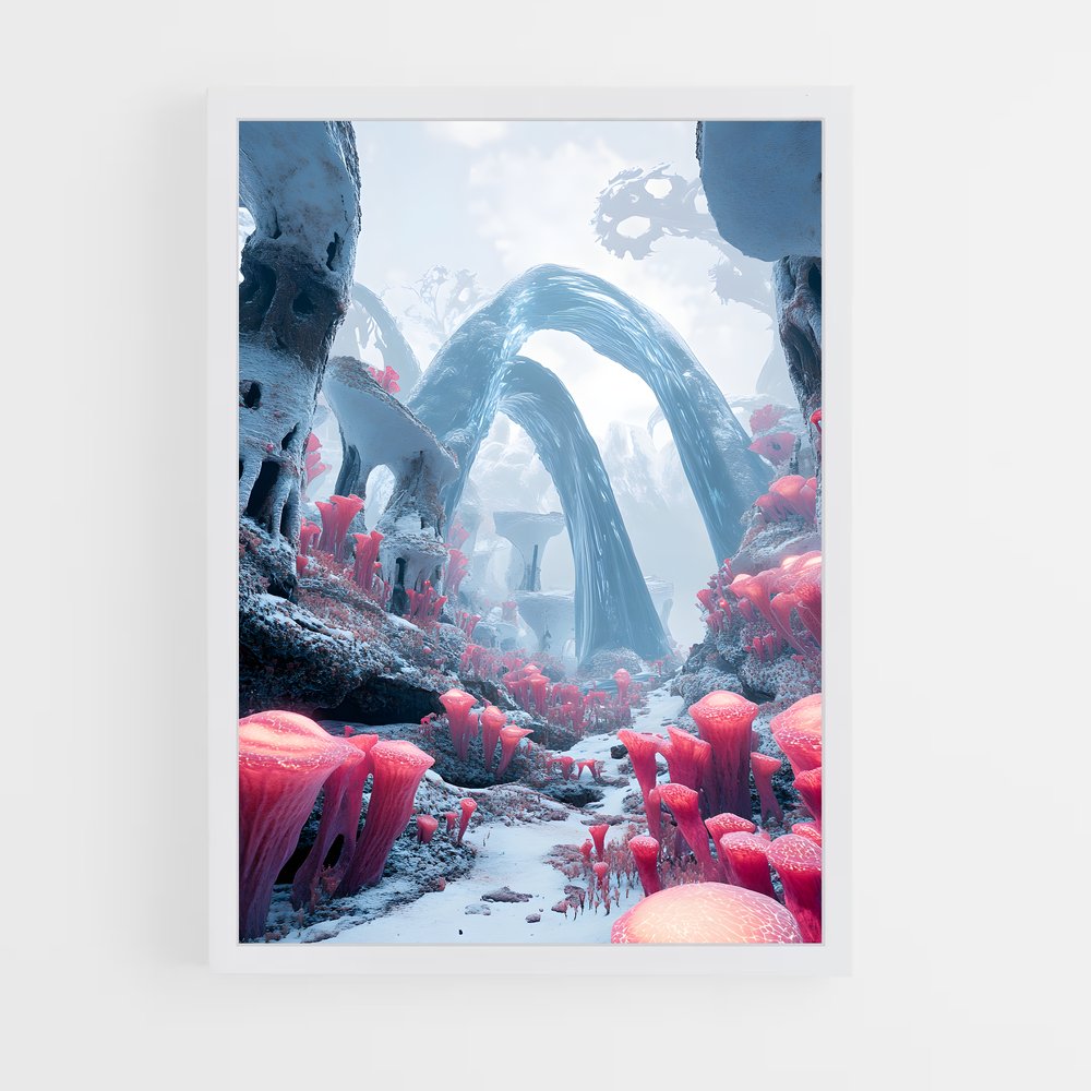 ap-alien worlds-1 cadre Blanc