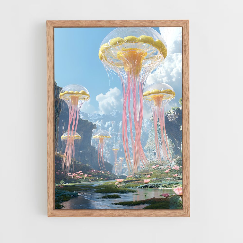 ap-alien worlds-2 cadre Bois clair