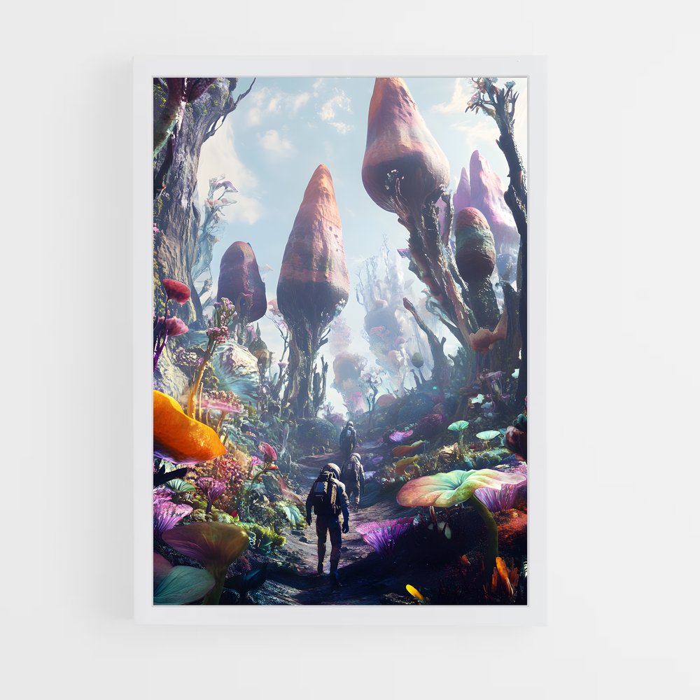 ap-alien worlds-5 cadre Blanc