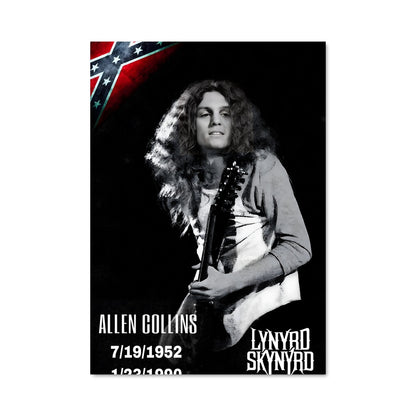 Poster Allen Collins Live