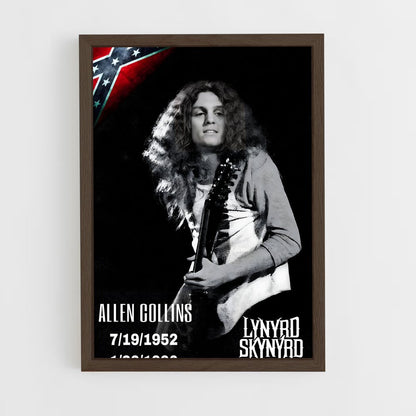 ap-allen collins-6 cadre Bois foncé