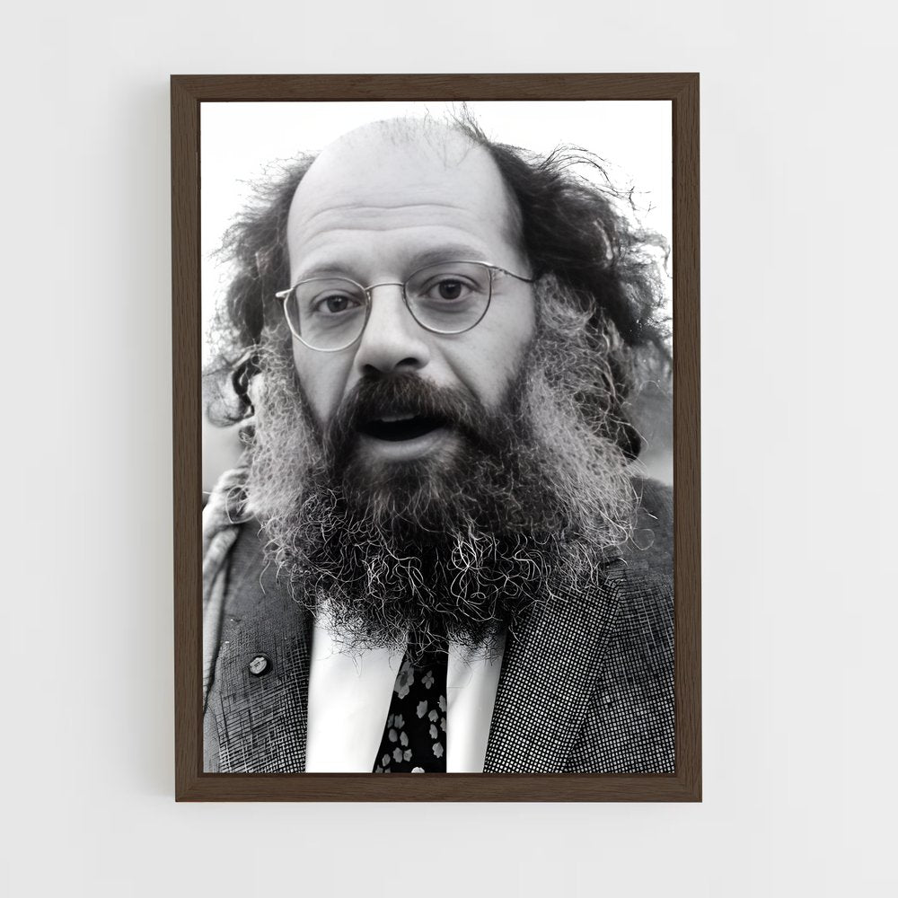 ap-allen ginsberg-4 cadre Bois foncé