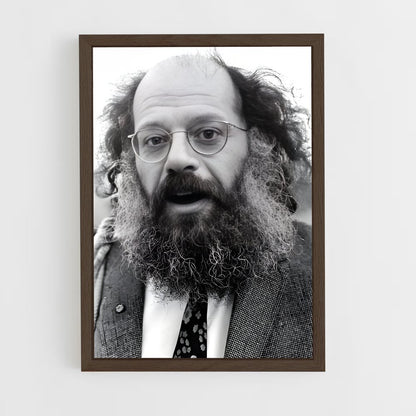ap-allen ginsberg-4 cadre Bois foncé