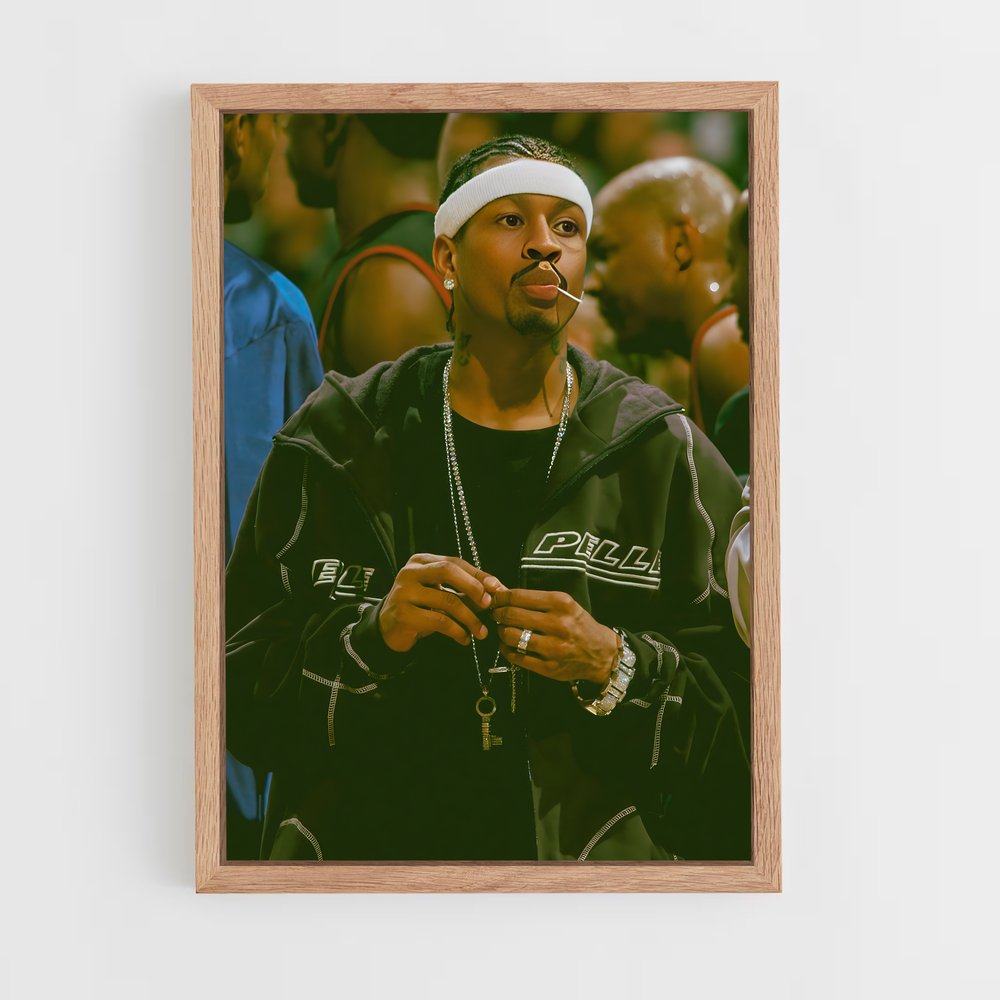 ap-allen iverson-2 cadre Bois clair