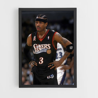 ap-allen iverson-9 cadre Noir
