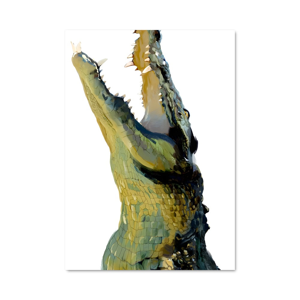 Poster Crocodile Fury