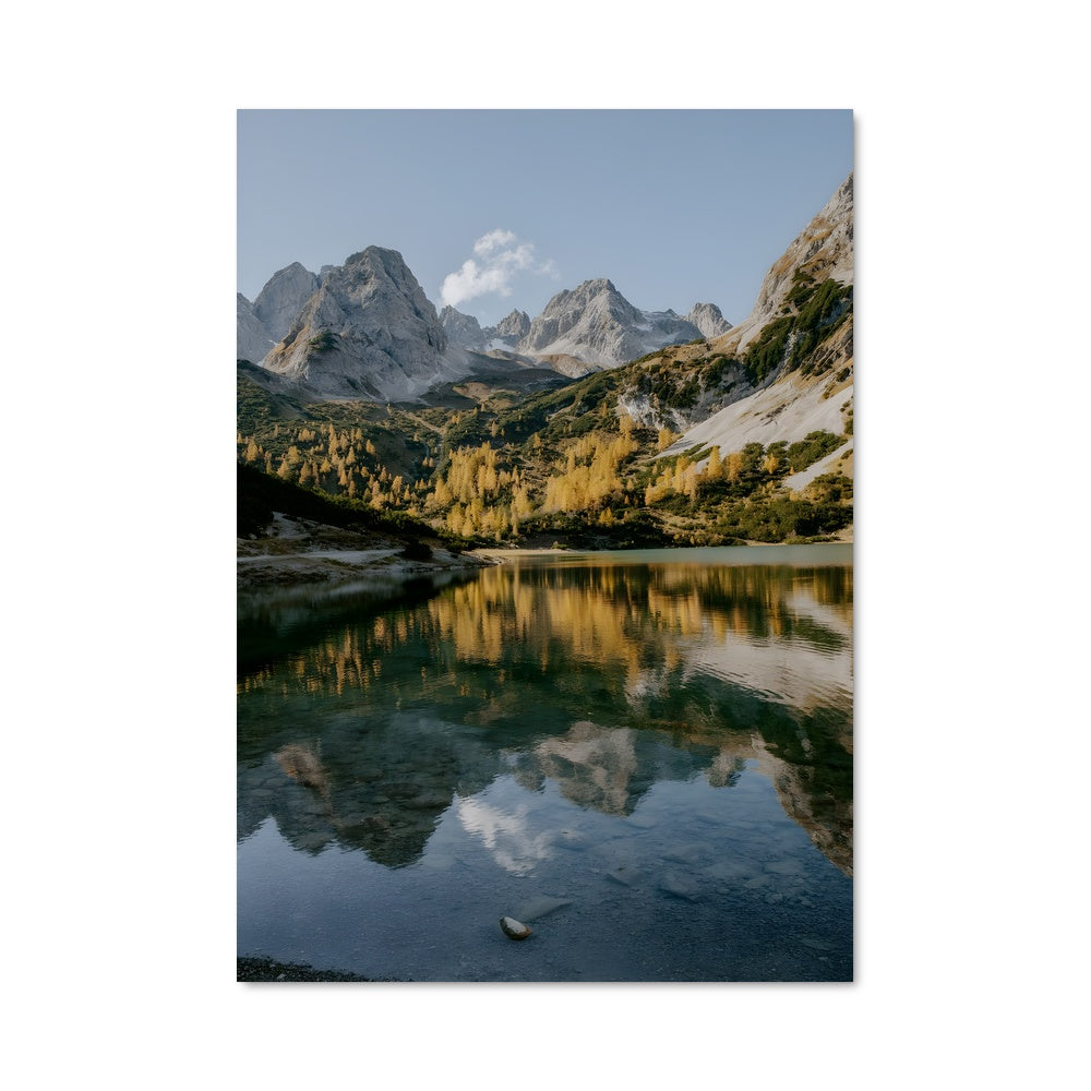 Poster Alpine lake 97018