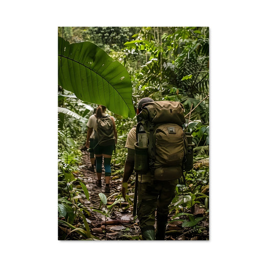 Poster Voyage au Coeur de la Jungle