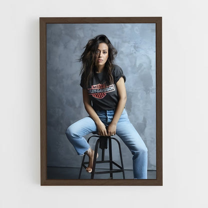 ap-amel bent-1 cadre Bois foncé