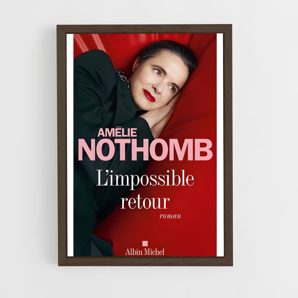 ap-amelie nothomb-2 cadre Bois foncé