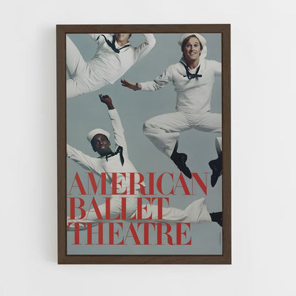 ap-american ballet theatre-1 cadre Bois foncé
