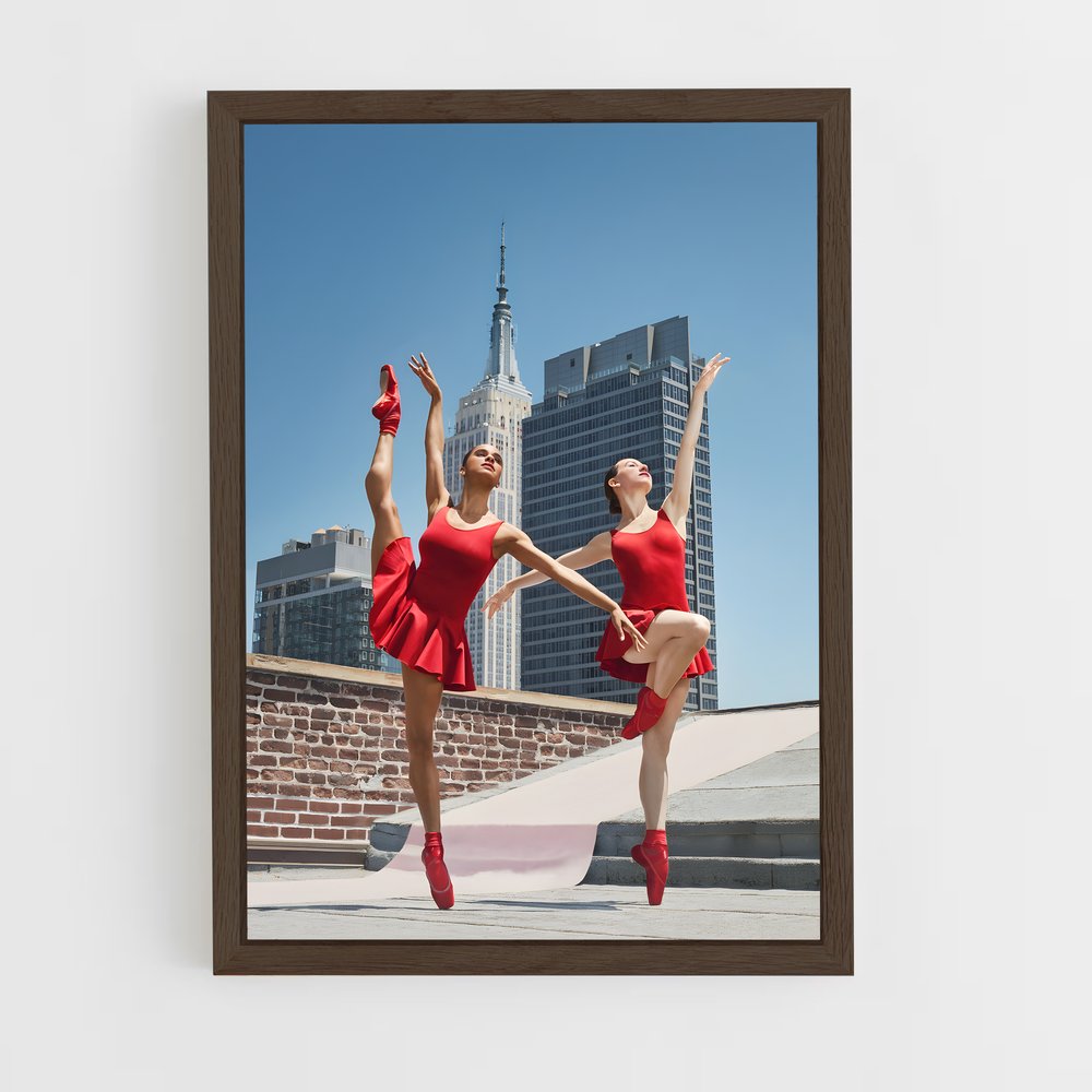 ap-american ballet theatre-2 cadre Bois foncé