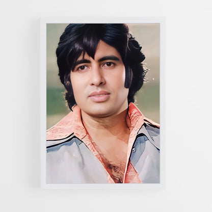 ap-amitabh bachchan-6 cadre Blanc