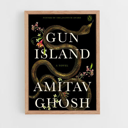 ap-amitav ghosh-4 cadre Bois clair