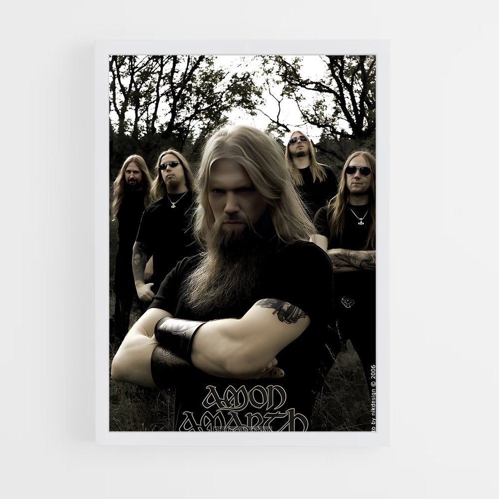 ap-amon amarth-1 cadre Blanc