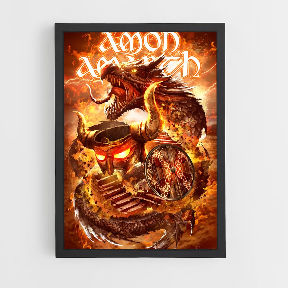 ap-amon amarth-3 cadre Noir